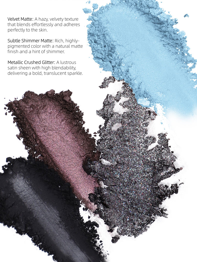 KAXIER - Starry Shattered Light Four-Color Eyeshadow Palette 6g