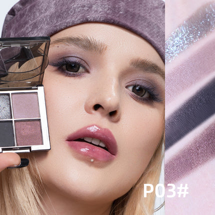 KAXIER - Starry Shattered Light Four-Color Eyeshadow Palette 6g