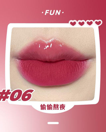 【2BY30%OFF】LEEMEMBER Double Your Fun Lip Stain LM004