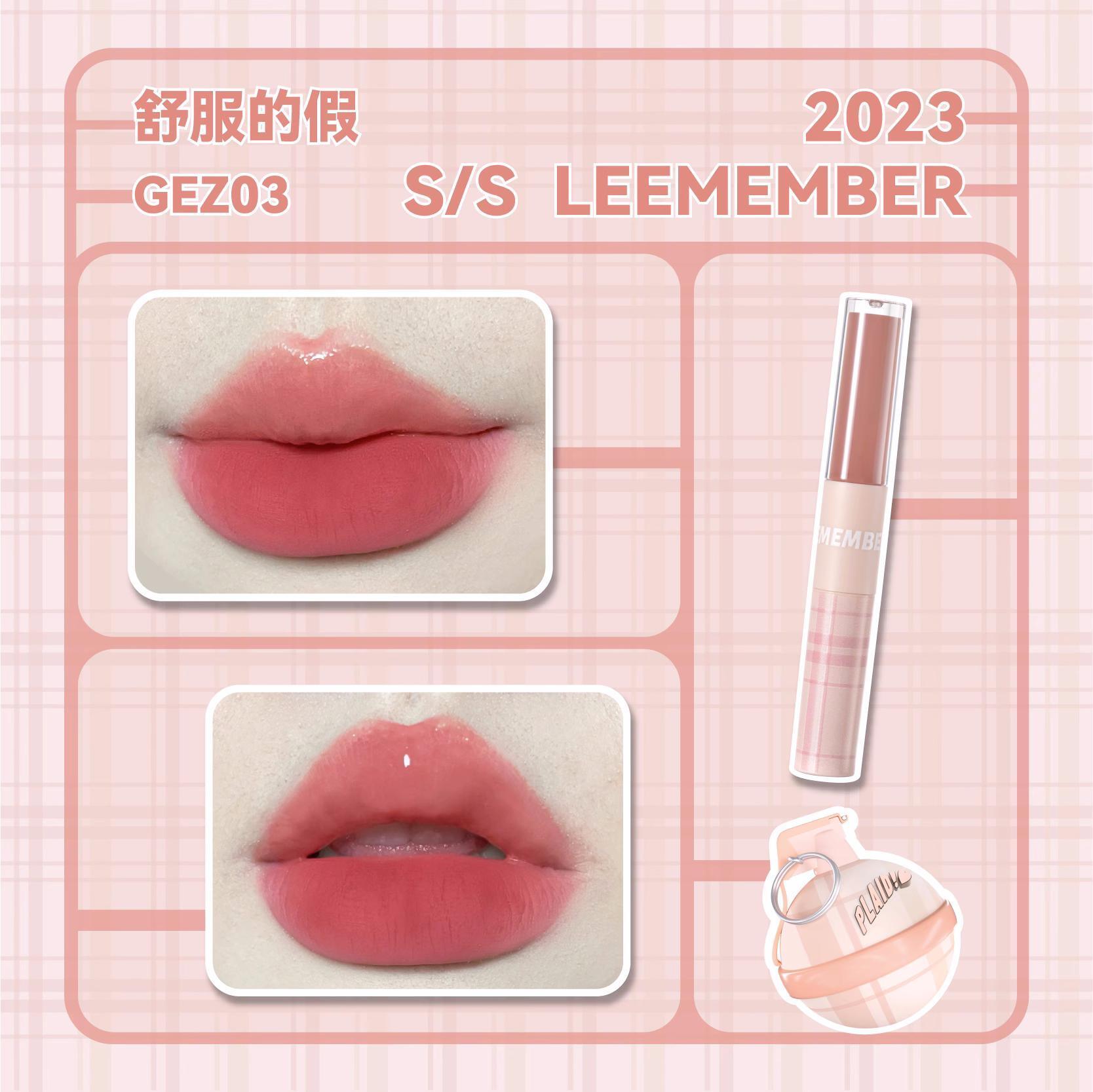 LEEMEMBER GEZ Double Lip Gloss LM022 - Chic Decent