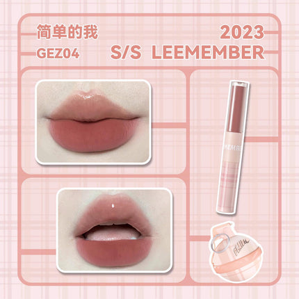 LEEMEMBER GEZ Double Lip Gloss LM022 - Chic Decent