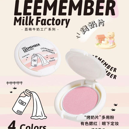 LEEMEMBER Milk Factory Base Blusher Powder LM019 - Chic Decent