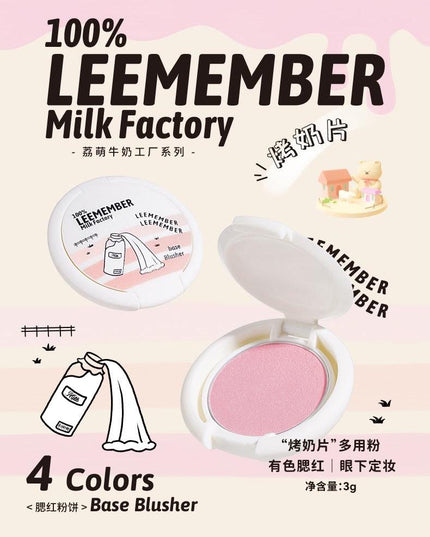 LEEMEMBER Milk Factory Base Blusher Powder LM019 - Chic Decent