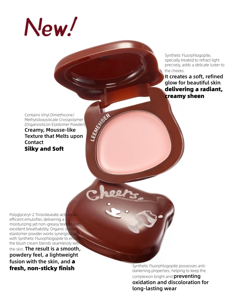 LEEMEMBER - Red Wine Multi Use Blush Cream 4g