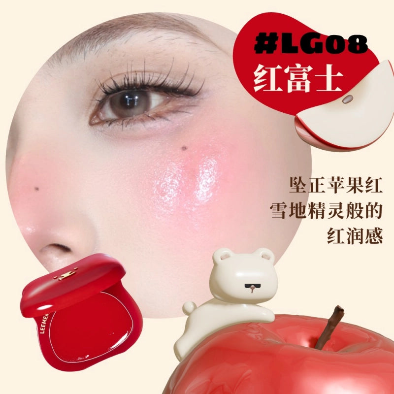 LEEMEMER Red Apple Glossy Blush LM025