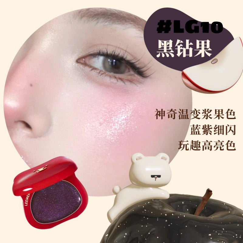 LEEMEMER Red Apple Glossy Blush LM025