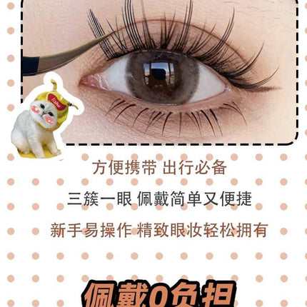 LISHU A Glue Free False Eyelashes Box LS024