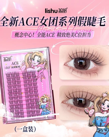 LISHU POP Girls Makeup False Eyelashes 72 LS021