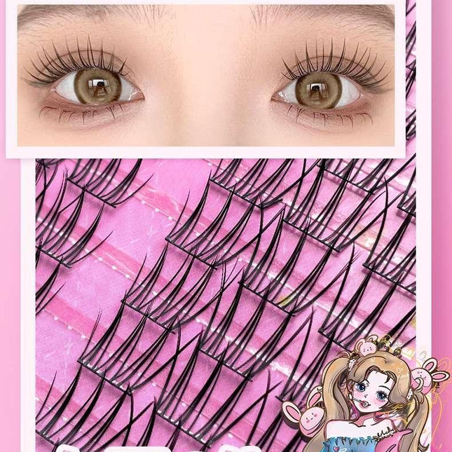 LISHU - POP Girls Makeup False Eyelashes 72