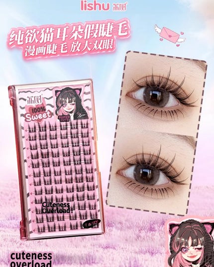 LISHU Super Cute False Eyelashes 72 LS014