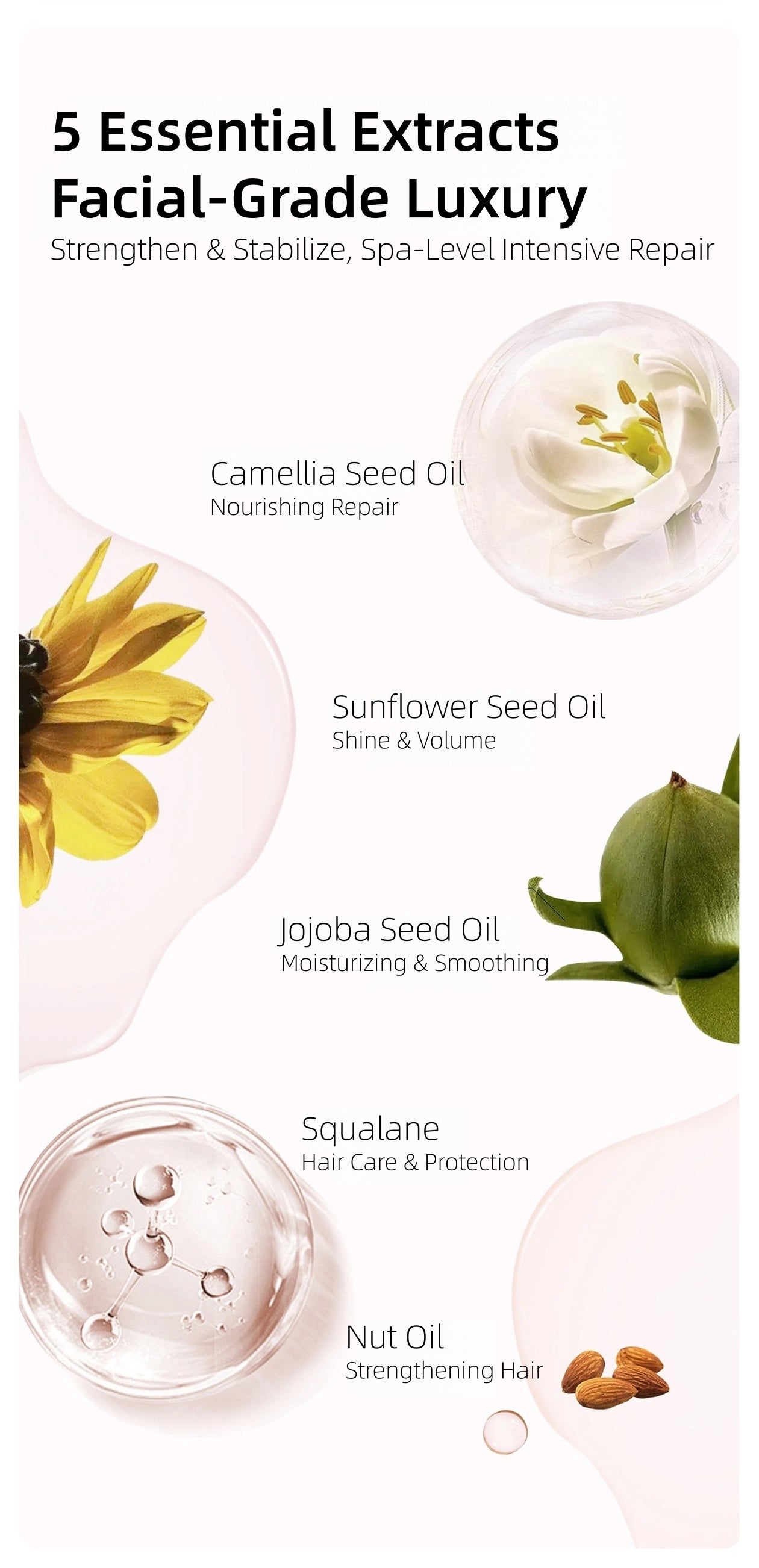 Little Dream Garden - Hair Protein Cream Strengthening Repair 10g*20