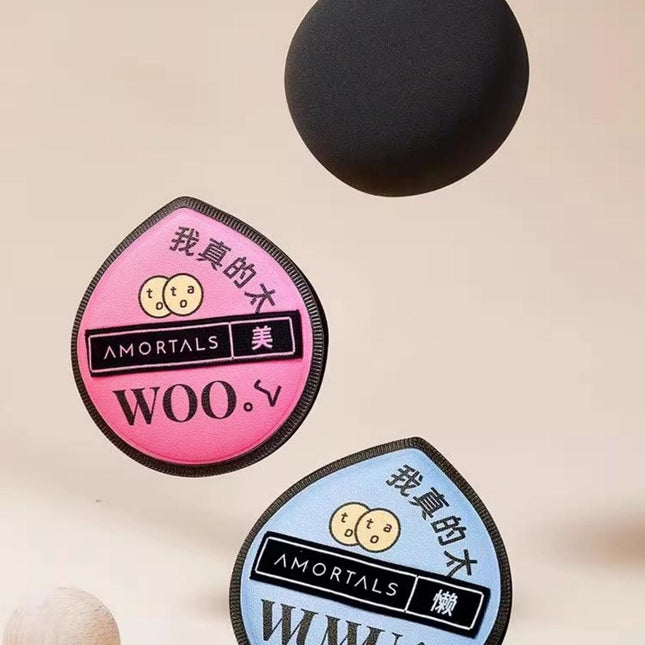 AMORTALS - Black Plus Powder Puff Set