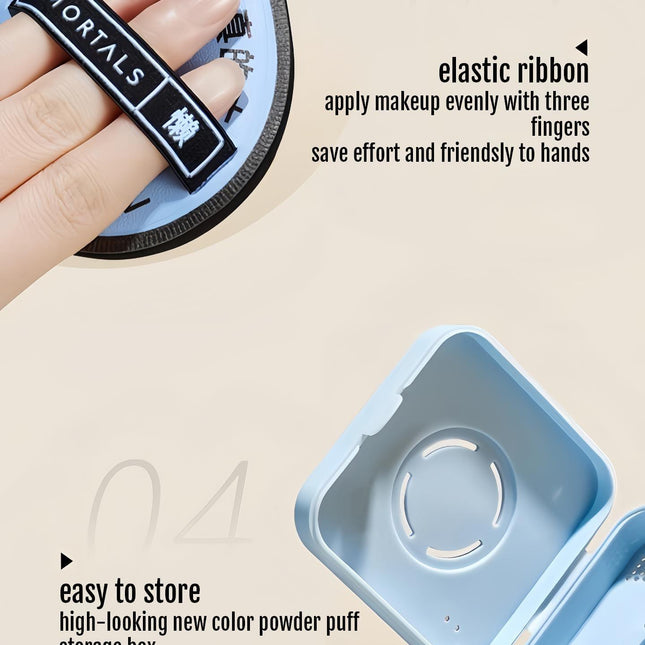 AMORTALS - Black Plus Powder Puff Set