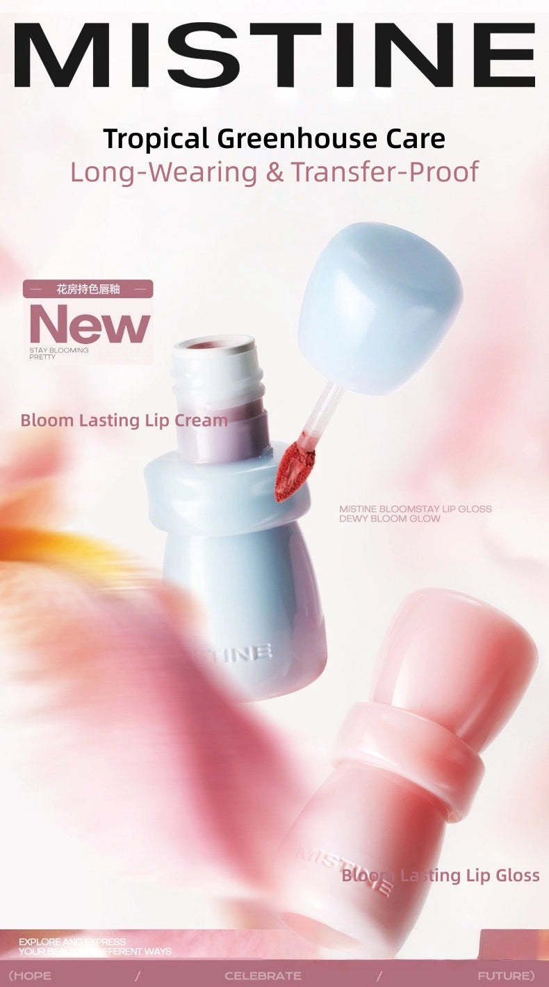 MISTINE - Bloom Lasting Lip Gloss 3g