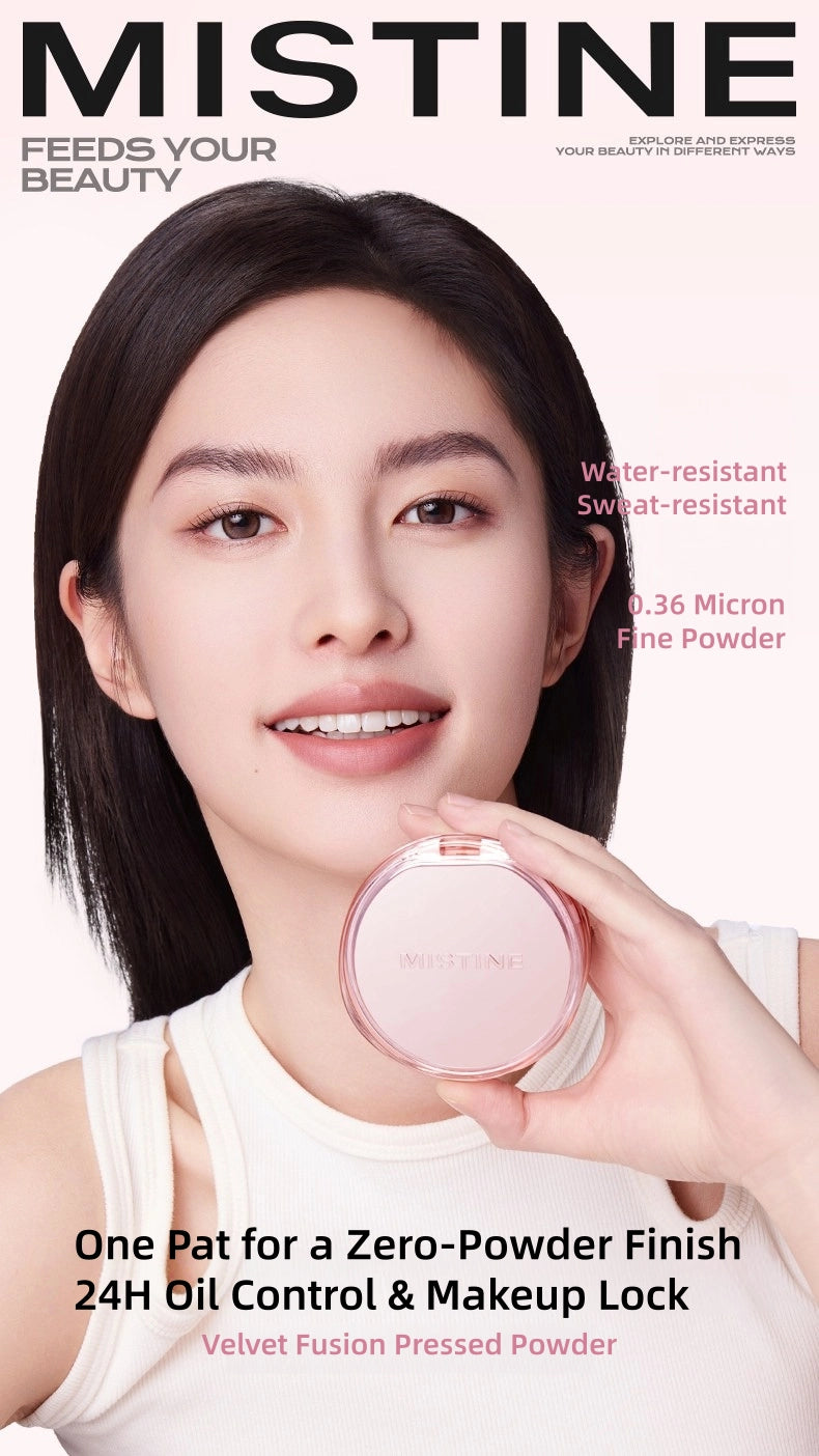 MISTINE - Velvet Fusion Pressed Powder 9g