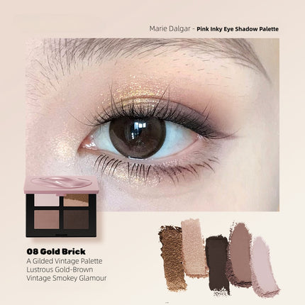 Marie Dalgar - Pink Inky Eye Shadow Palette 7g