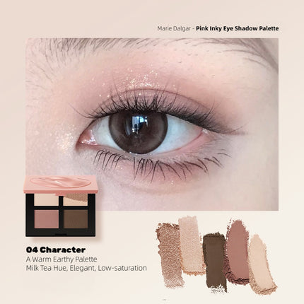 Marie Dalgar - Pink Inky Eye Shadow Palette 7g