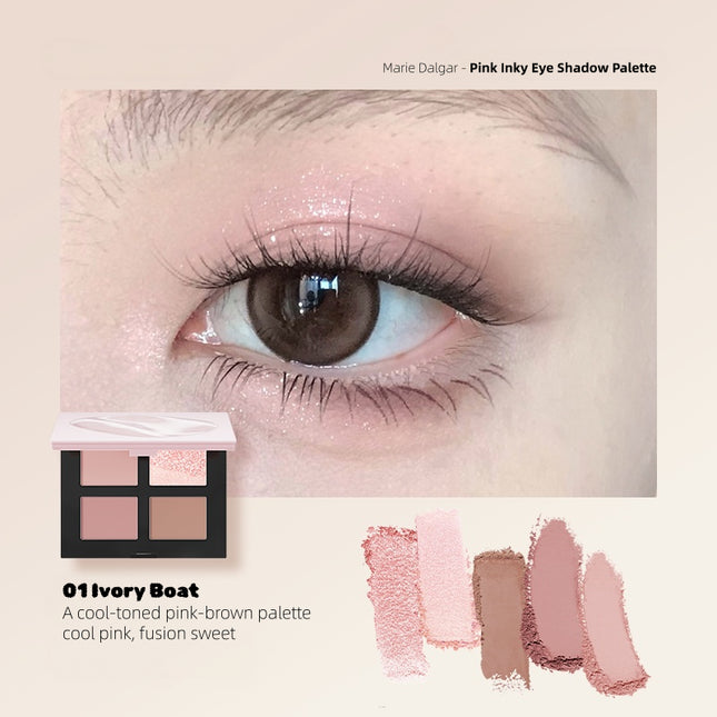 Marie Dalgar - Pink Inky Eye Shadow Palette 7g