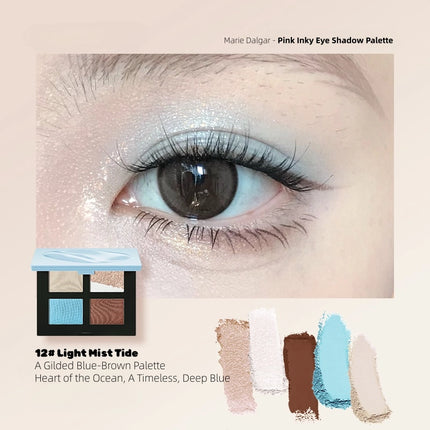 Marie Dalgar - Pink Inky Eye Shadow Palette 7g