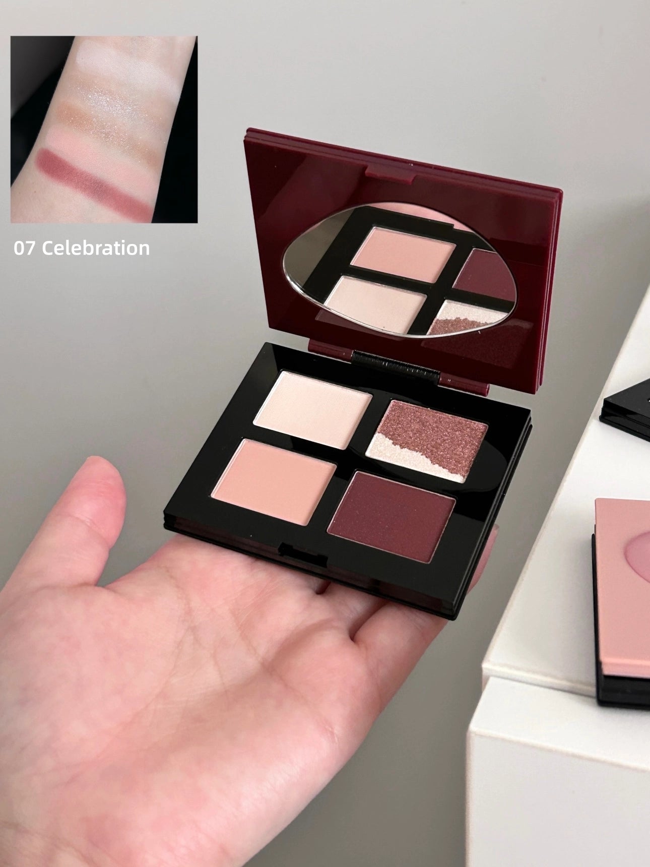 Marie Dalgar - Pink Inky Eye Shadow Palette 7g