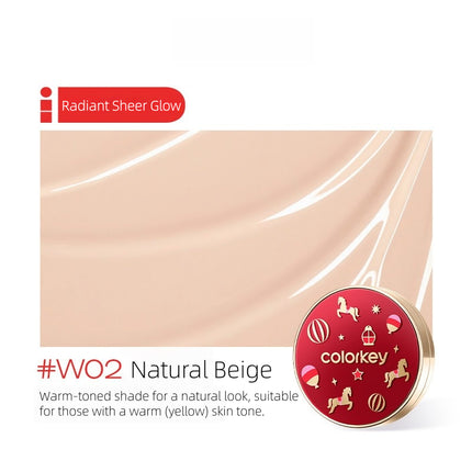 Colorkey - Merry Go Round Radiant Sheer Glow Cushion Cream 12g