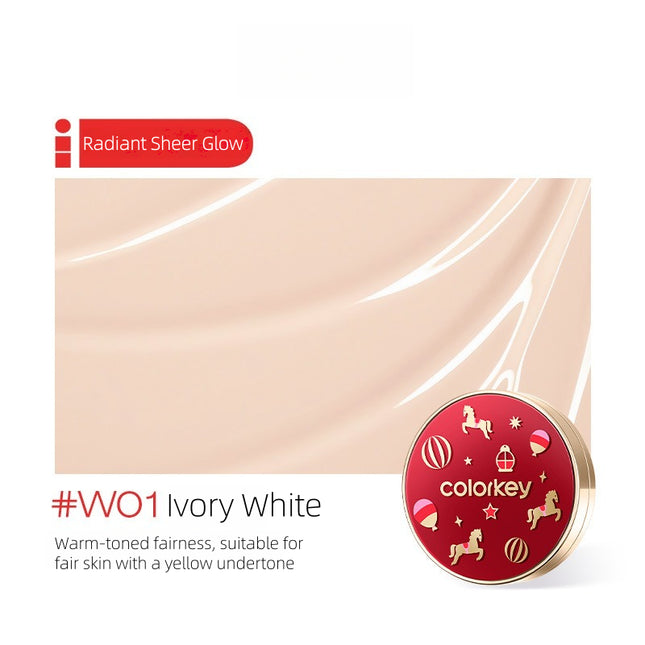 Colorkey - Merry Go Round Radiant Sheer Glow Cushion Cream 12g