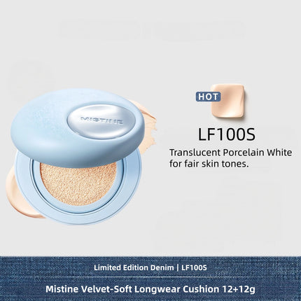 Mistine - Velvet-Soft Longwear Cushion 12+12g
