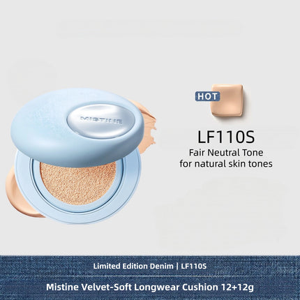 Mistine - Velvet-Soft Longwear Cushion 12+12g