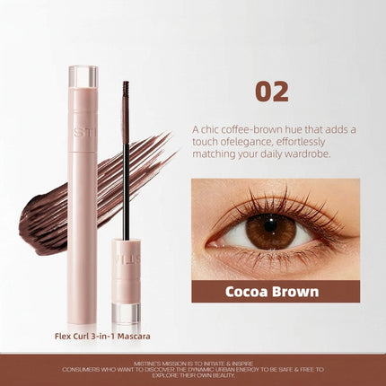 Mistine - Flex Curl 3-in-1 Mascara 4.5g