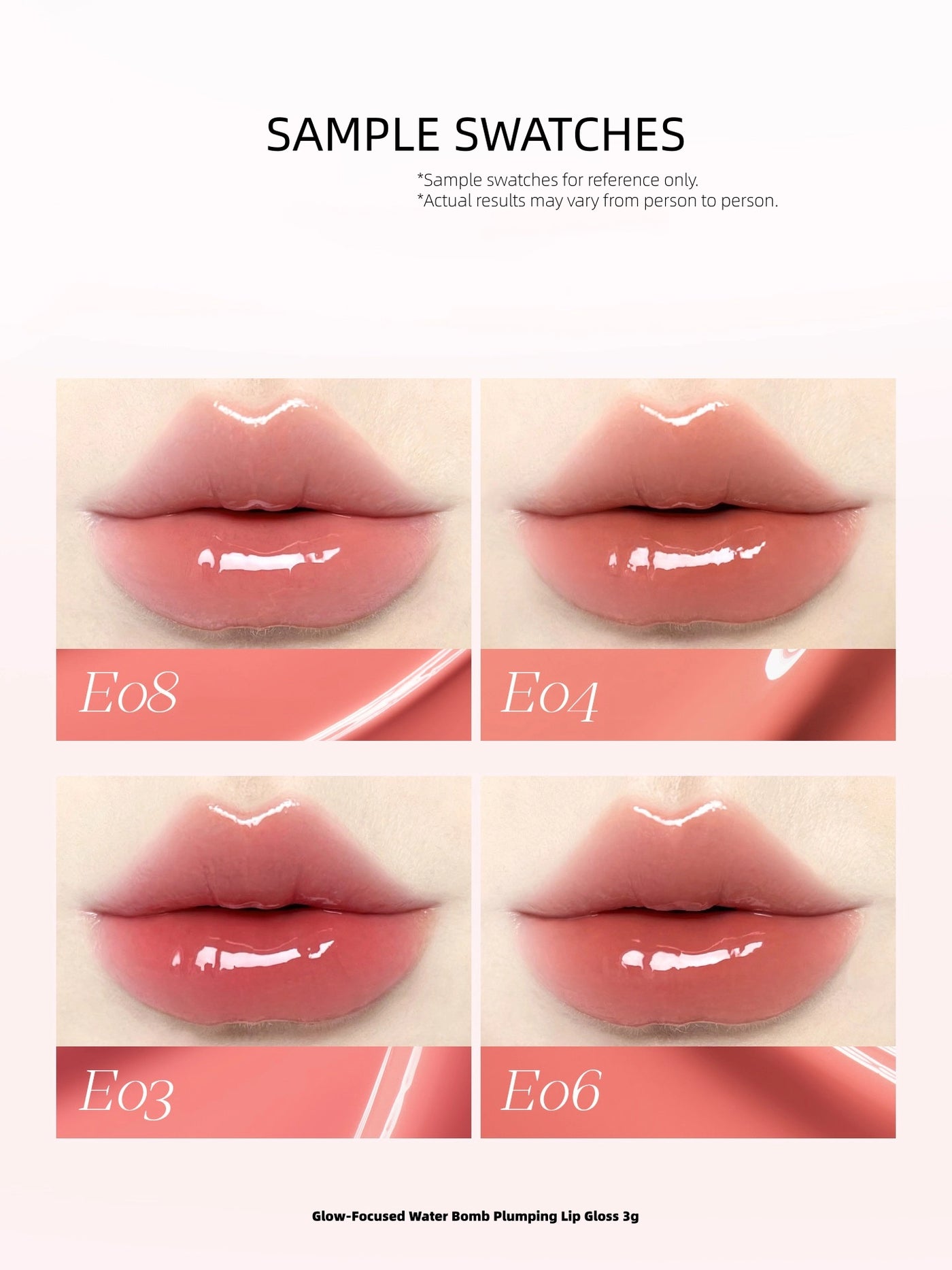 Mooekiss - Glow-Focused Water Bomb Plumping Lip Gloss 3g