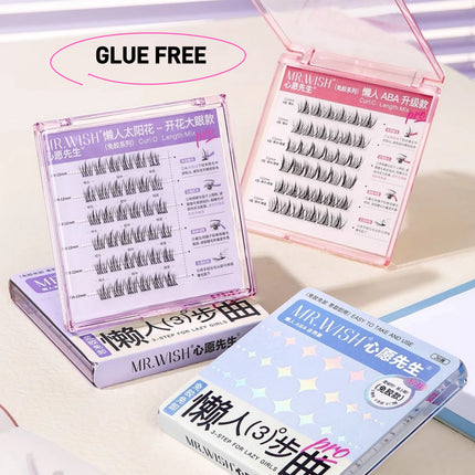 Mr.Wish - 3 Steps for Lazy Girls Glue Free False Eyelashes
