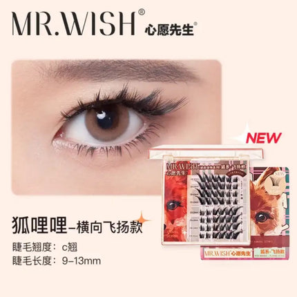 Mr. Wish Naughty Animal Series Rabbit Dog Fox False Eyelashes MW001