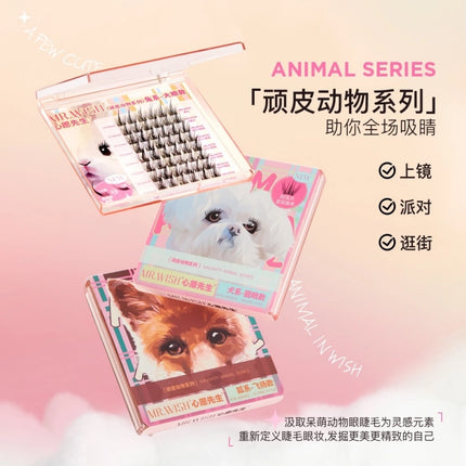 Mr. Wish Naughty Animal Series Rabbit Dog Fox False Eyelashes MW001