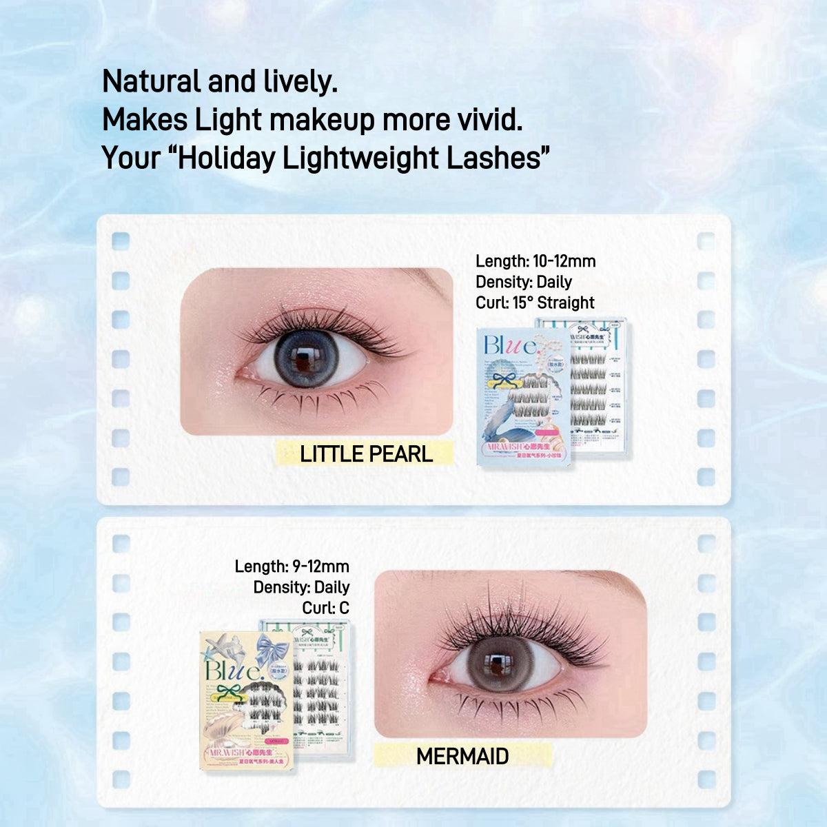 Mr. Wish Summertime Oxygen Series False Eyelashes MW006