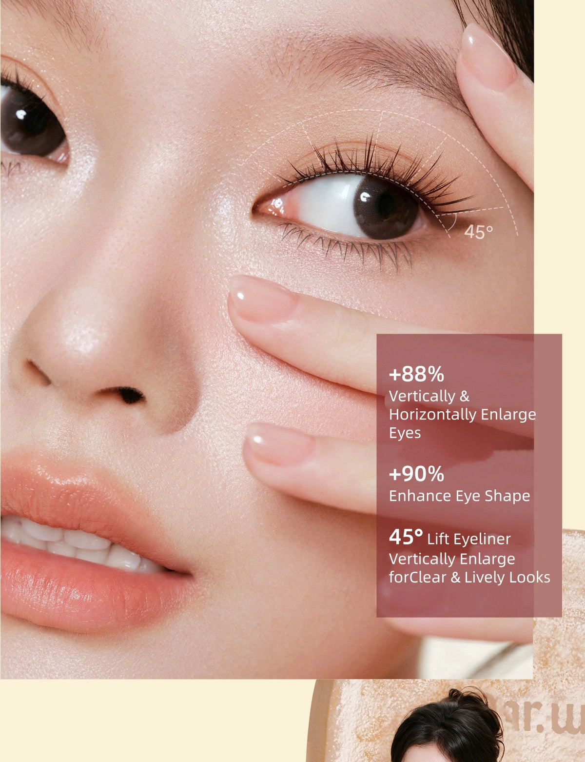 Mr.Wish - Sweet Spring Glue Free False Eyelashes 48 Clusters