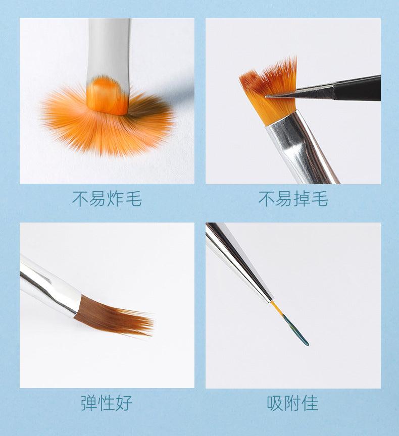 Nail Art Brush Set 6 In YSN018 - Chic Decent