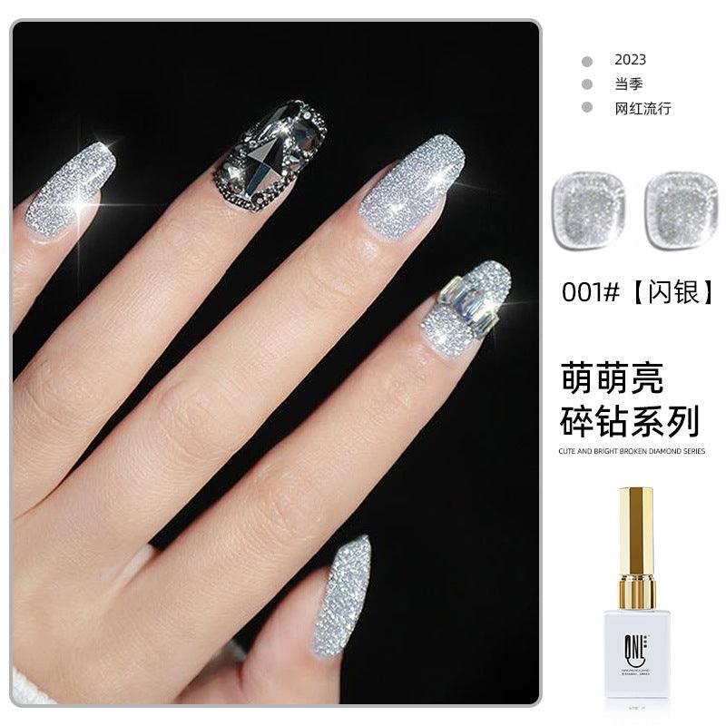 Nail Color Glue Broken Diamond YSN011 - Chic Decent