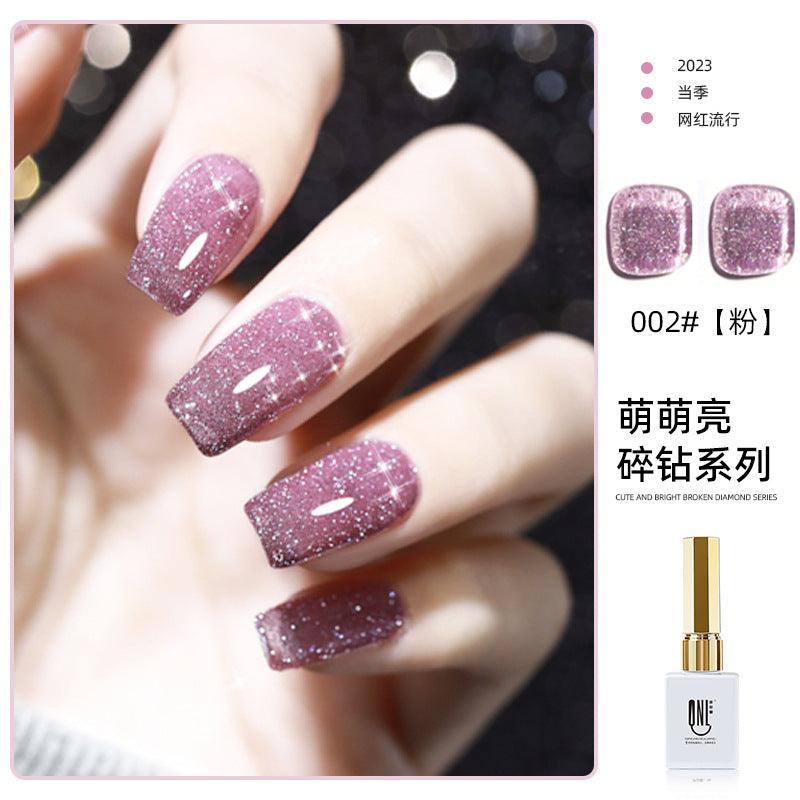 Nail Color Glue Broken Diamond YSN011 - Chic Decent