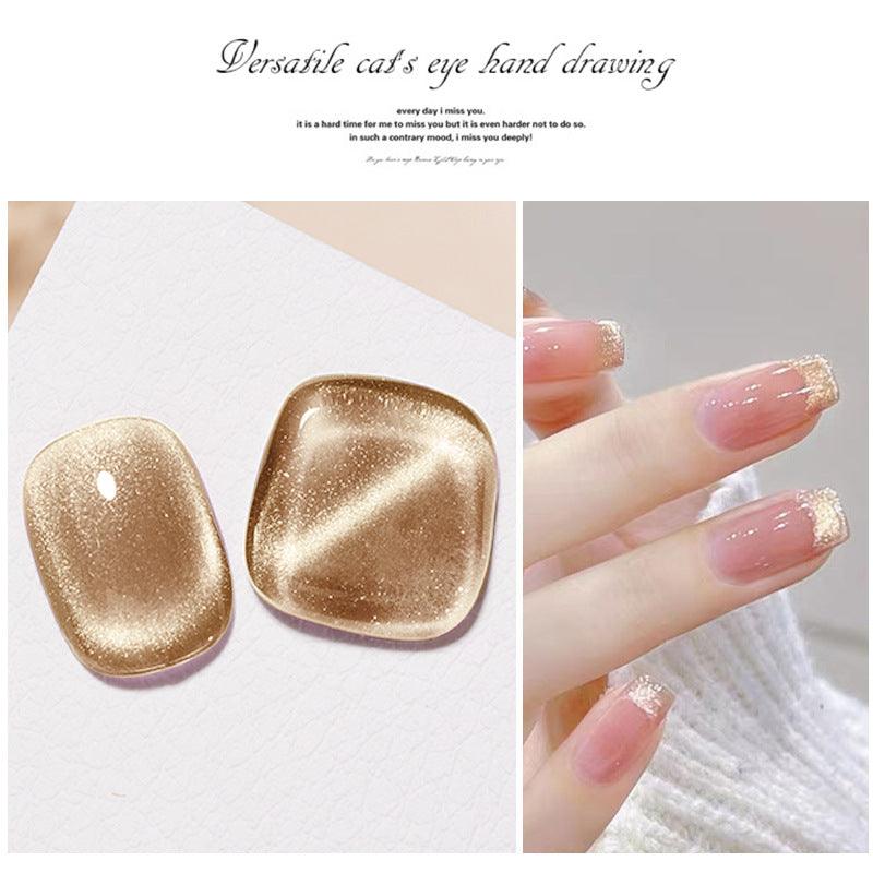 Nail Color Glue Cat Eye Transparent Effect YSN015 - Chic Decent