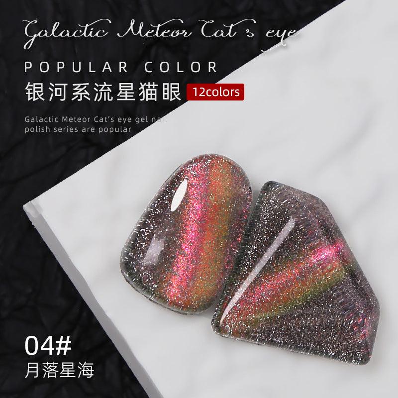 Nail Color Glue Galaxy Cat Eye YSN016 - Chic Decent