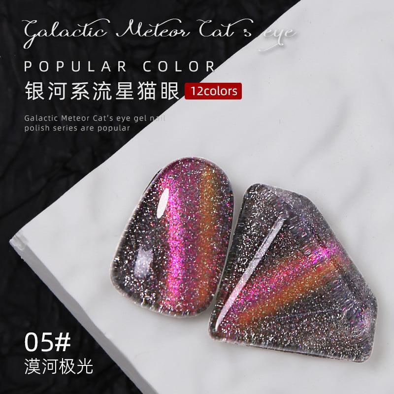 Nail Color Glue Galaxy Cat Eye YSN016 - Chic Decent