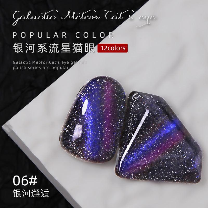 Nail Color Glue Galaxy Cat Eye YSN016 - Chic Decent