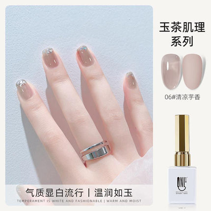 Nail Color Glue Jade Tea Texture YSN017 - Chic Decent