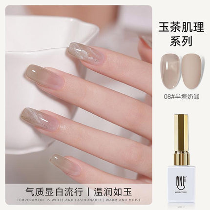 Nail Color Glue Jade Tea Texture YSN017 - Chic Decent