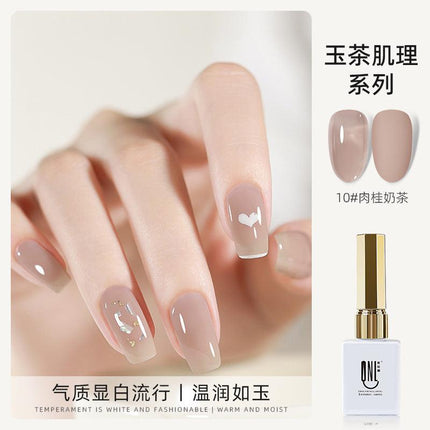 Nail Color Glue Jade Tea Texture YSN017 - Chic Decent