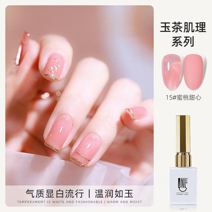 Nail Color Glue Jade Tea Texture YSN017 - Chic Decent