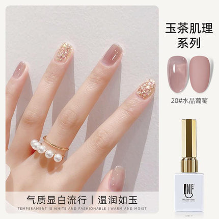 Nail Color Glue Jade Tea Texture YSN017 - Chic Decent