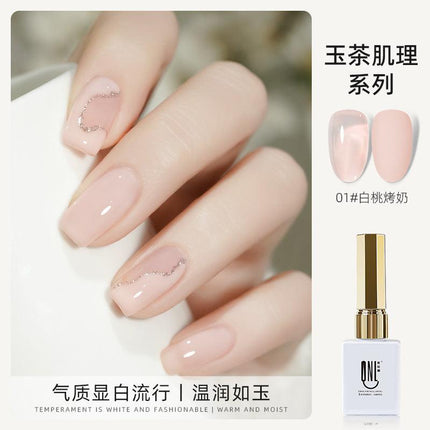 Nail Color Glue Jade Tea Texture YSN017 - Chic Decent