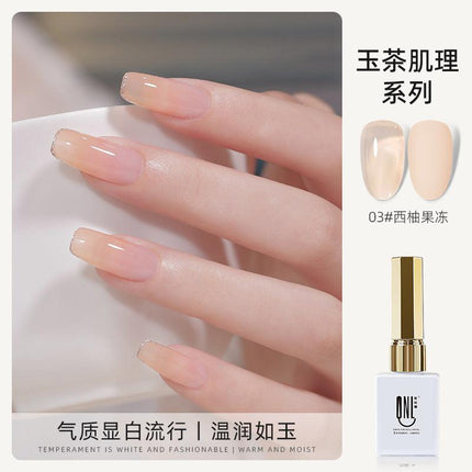 Nail Color Glue Jade Tea Texture YSN017 - Chic Decent