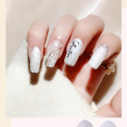 Nail Color Glue Pearl Shell Effect YSN010 - Chic Decent